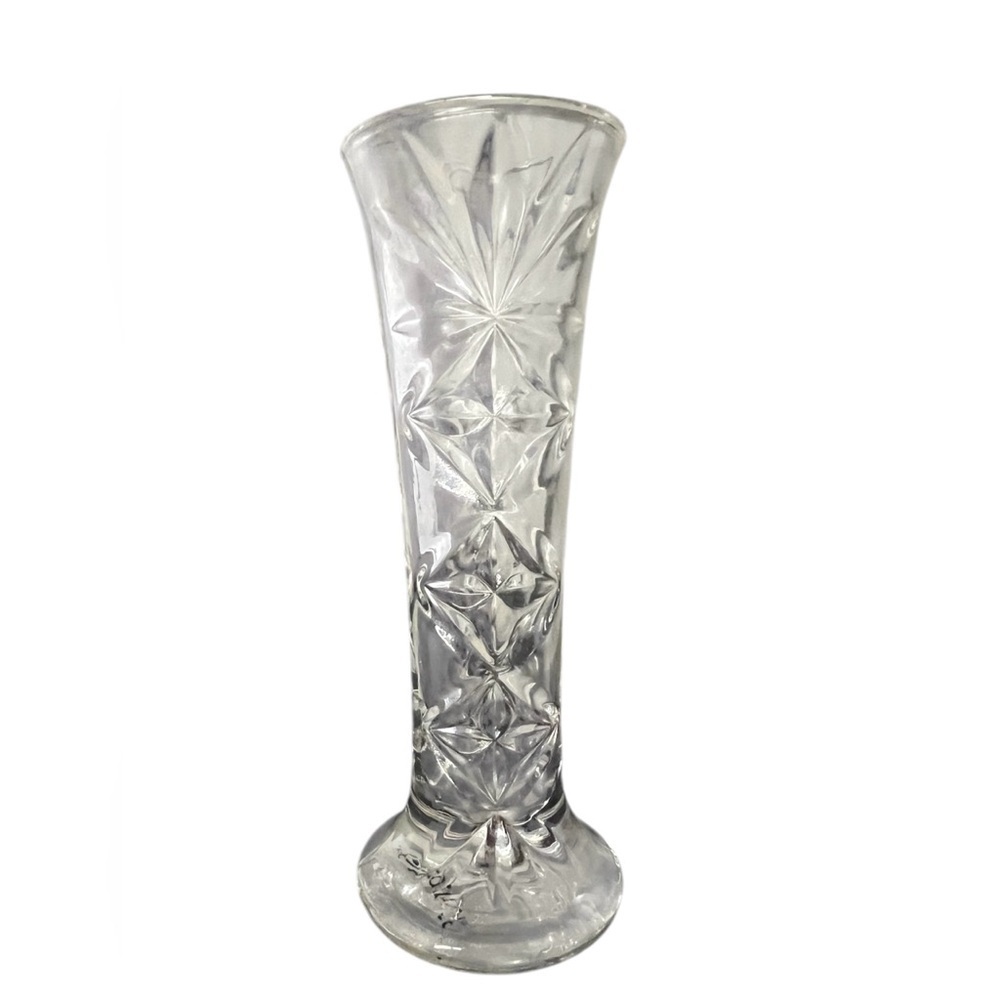 Pfaltzgraff Clear Bud Vase 6in